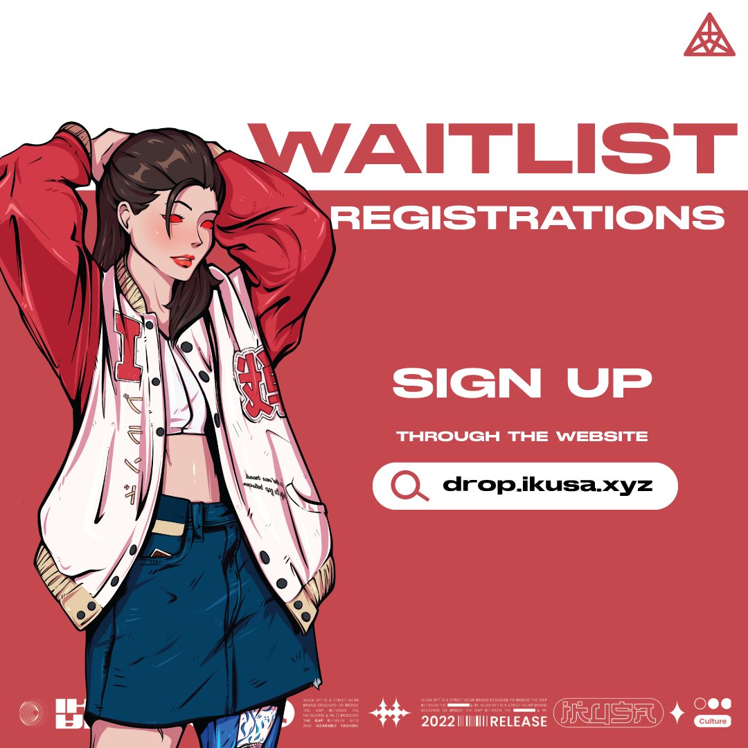 🉐Have you signed up for the waitlist?  
drop.ikusa.xyz