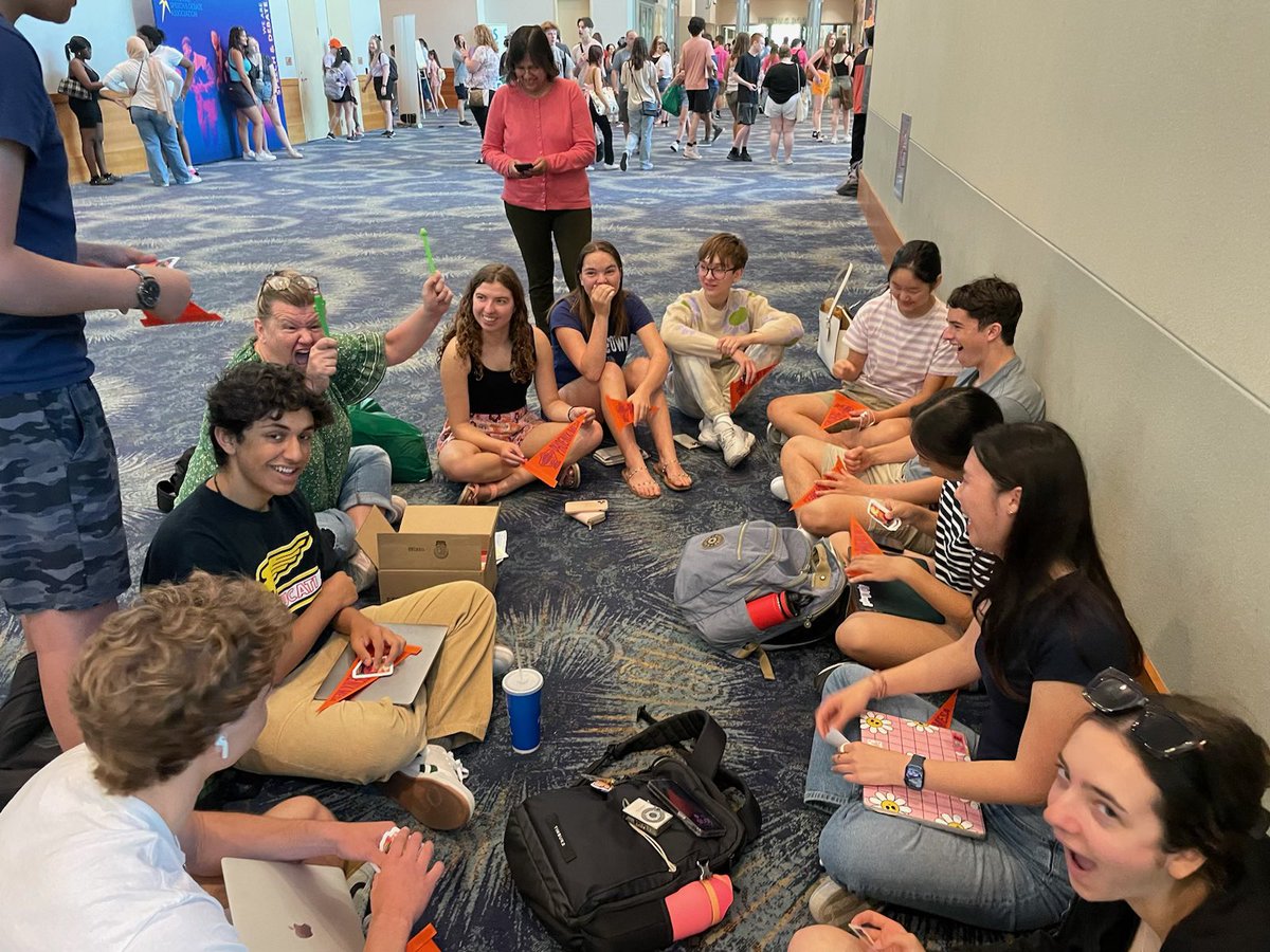 Mats “Pubbers” always love a great team meeting with plans and pep talks from teacher “KP,” but when we received surprise gifts at registration for Nats 23 of pens shaped like cactus… well, the enthusiasm could not be contained!