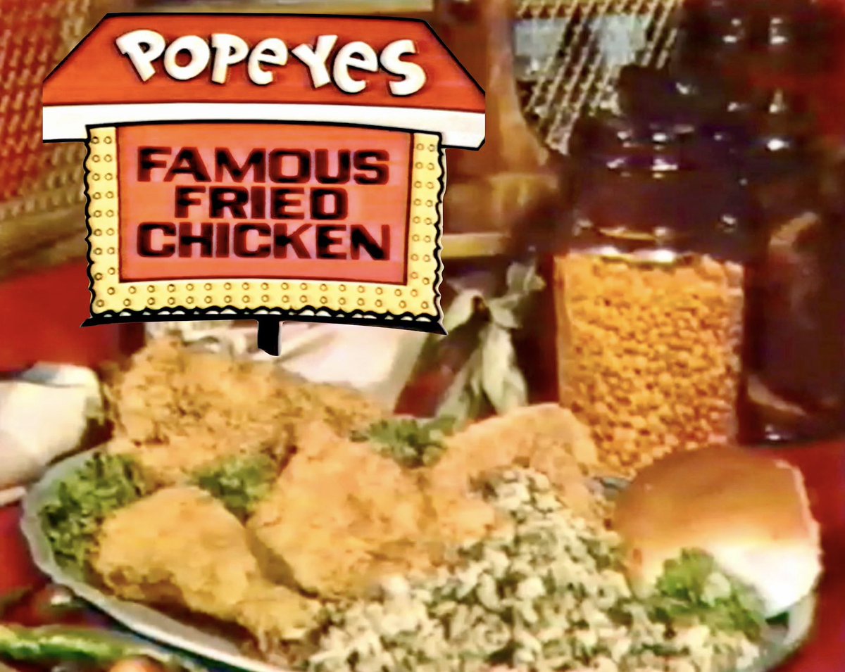 RetroNewsNow on Twitter "🍴On June 12, 1972, the first Popeyes, originally named Chicken on the