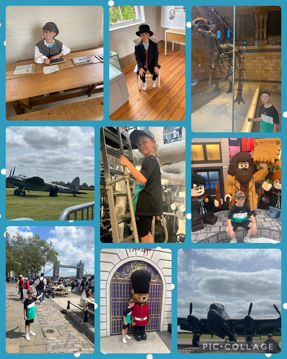 Max had a brilliant half term week exploring new and exciting places!
#southwellworkhouse
#aviationheritagecentre
#naturalhistorymuseum
#HMSBelfast
#Hamleys
#London
@GrimoldbyYear3