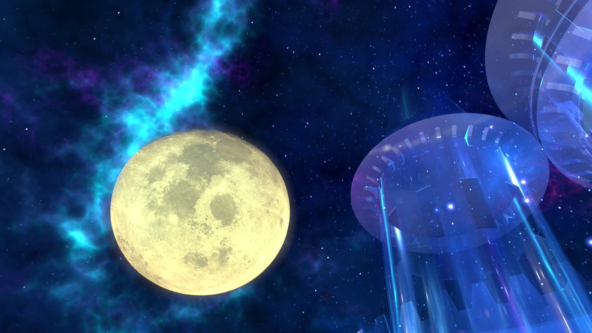 KAE_vr's tweet photo. 『Daydream Castle』
白昼夢の城。
草原のなかのガラスの階段を登っていくと、次第に夜になってゆき、大きなガラスのお城と大きなお月さまが見えてきます。
CommunityLabに公開しました。
#VRChat_world紹介 #VRChatワールド紹介 #VRChat #VHome
https://t.co/isEaFNi66t https://t.co/DAeCj8iw3L
