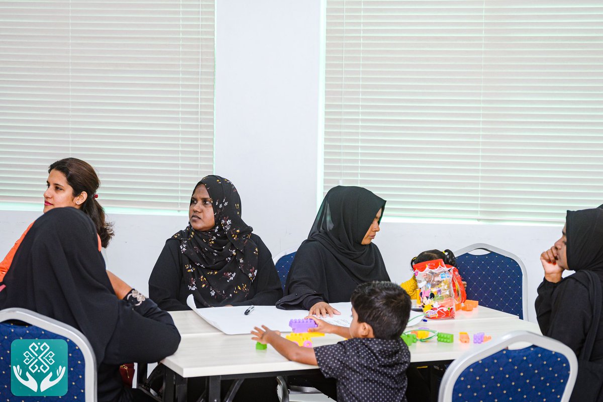 KRHmv's tweet photo. The speech Therapist at @HMH_mv CDC in collaboration with @KRHmv facilitated a session for the parents on speech simulation techniques and play skills to enhance the speech and language skills of children.

#41yearsofKindness 

@presidencymv https://t.co/7mqL5xNVoW