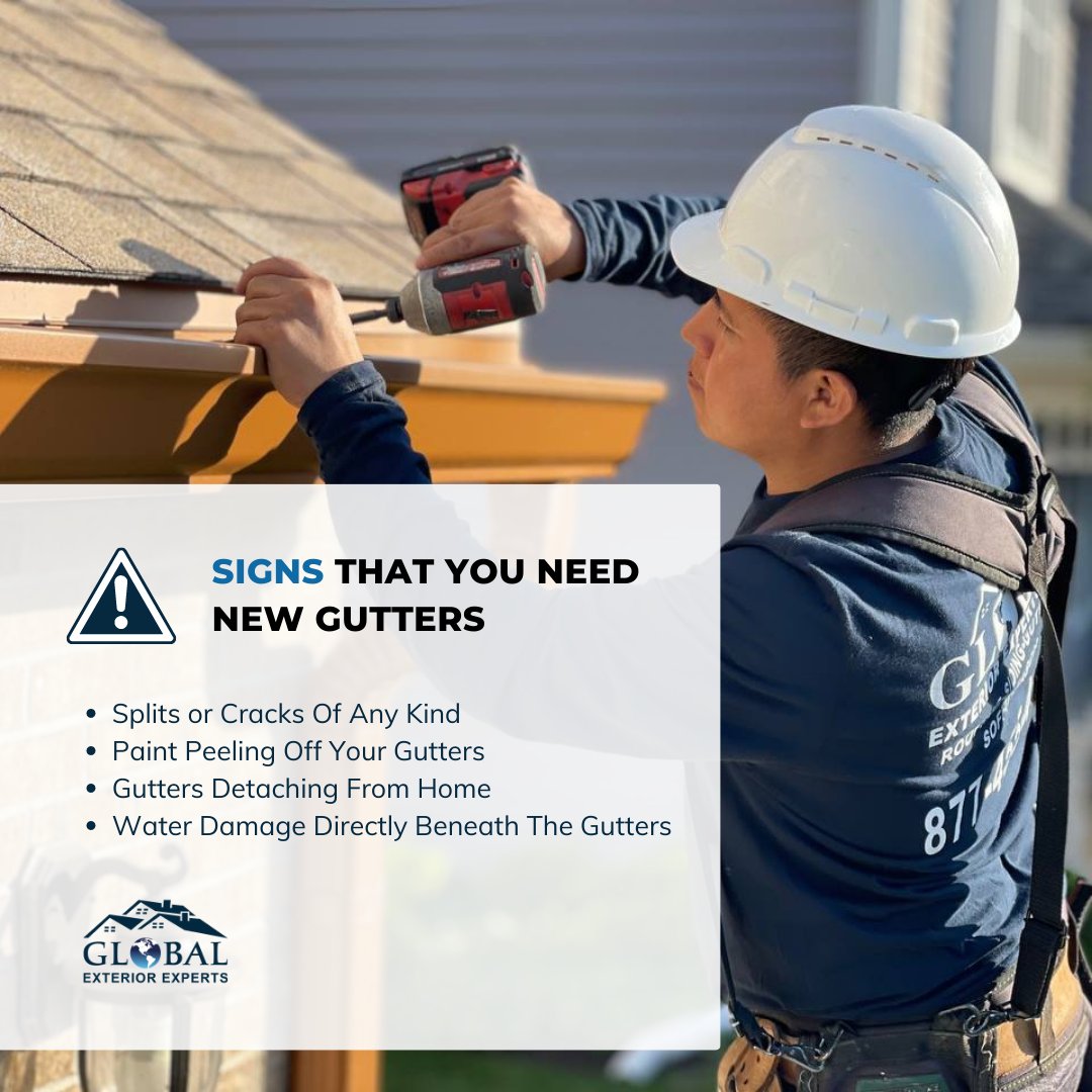 🌧️ Rainy days got you wondering about your gutters? Don't be caught off guard! 😮 Check out these telltale signs and red flags that scream 'It's time for new gutters!'

#GutterProblems #HomeMaintenance #ProtectYourProperty #UpgradeYourGutters #HomeOwnerTips #GutterMaintenance