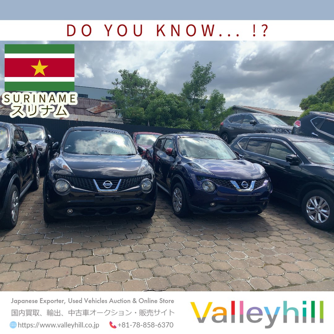 ValleyhillJapan's tweet photo. โน๏ธ Do you know... โ๏ธ
๐ There is a high demand for #usedjapanesecars in Suriname!
โจ #Valleyhill is proud of its extensive history of #exporting a diverse range of used vehicles and has built a strong presence in the market over the years! ๐ช
https://t.co/N9RCir1T4N
#VHI_SOS https://t.co/wUp9BjX1sw