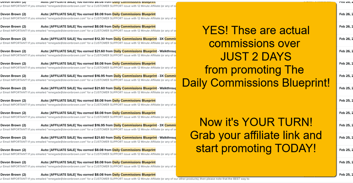 Is An Easy To Read Step-By-Step System That Teaches Even The Newest Newbie How To Set Up An Affiliate Marketing Business That Can Generate DAILY COMMISSIONS!
100% Foolproof Blueprint
Step-by-Step Instructions
100% Beginner-Friendly
👉tinyurl.com/29h666xr