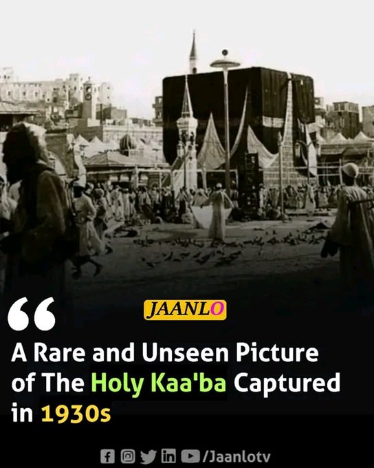 Meo365pk's tweet photo. A beautiful of Islam's holiest site, Khana Ka'aba, captured back in 1930
#AsiaCup2023 #WorldCup2023 #PTIOfficial #Karachi #CycloneBiparjoy #HareemShah #IslamabadHighCourt

Abdullah Shah Ghazi
#Karachi #QandA #Muslim #earthquake #عمران_خان_ایک_نظریہ_ہے
 #abdullahshahghazi https://t.co/NZ1LNHbjYw