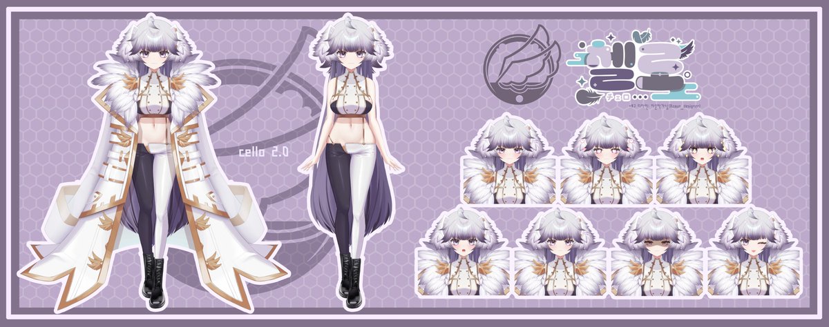 cello_Vtuber's tweet photo. 🟣프로필🐣

이름: 첼로(cello)
나이: 550살
키: 142cm
생일: 07.02
언어: 한국어
팬 이름: 당고
오시마크: 🐣🟣

일반: #V_cello
라이브(클립): #celLive
팬아트: #art4cello
NSFW: #cellOMG

트위치: https://t.co/xfRHzx9bLQ
유튜브: https://t.co/CBjnwYsQjc https://t.co/VrJeUoVlrr
