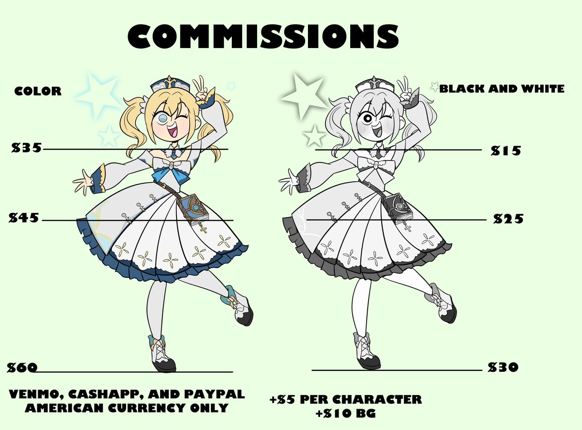 srcpcsoha's tweet image. This is the last time I'm gonna change my commission post I swear!! &amp;gt;o&amp;lt;

I've opened my commissions!! Help me pay my rent and stay in LA, please :) I'm open to draw mostly anything! DM me if you want one!
#commissionsopen #CommissionSheet #GenshinImpact #genshintwt #commissions