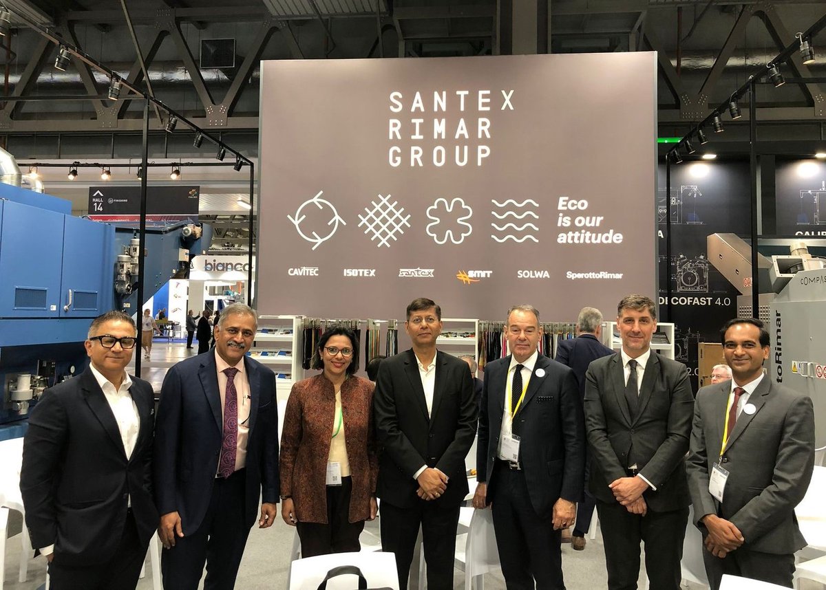 IndiaItaly's tweet photo. Our delegation kicks off day one with engaging round table discussions at ITMA ACIMIT and at Gianni &amp; Origoni, followed by a productive meeting with @AxisBank  and BPER Banca in #Italy to set the stage for new opportunities ahead. https://t.co/nQvBgCEclz