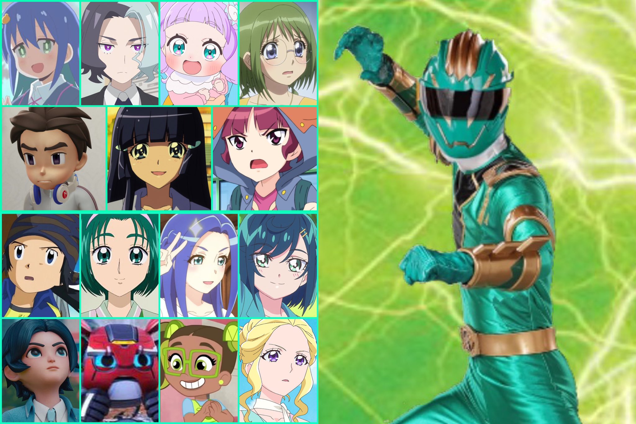 Warwick Studios Anime Pride! on Twitter "Updated Power Rangers 2025