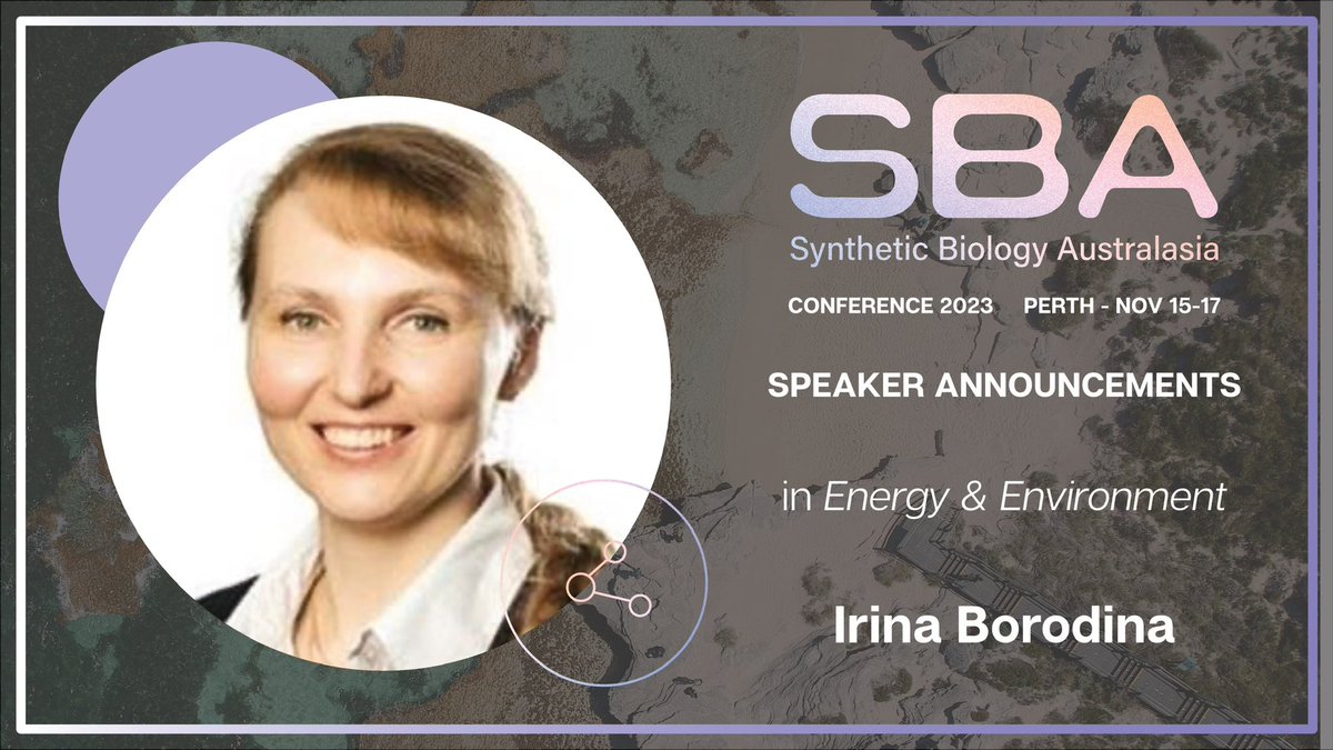 Synthetic Biology Australasia (SBA) (@synbioausasia) on Twitter photo Thrilled to have Professor Irina Borodina <a href="/IrinaBo94322487/">Irina Borodina</a> as a speaker at #SynBioConf2023! Her expertise in yeast metabolic engineering and sustainable chemical production is paving the way for bio-based industries. Learn about her groundbreaking work on yeast cell factories and Thrilled to have Professor Irina Borodina <a href="/IrinaBo94322487/">Irina Borodina</a> as a speaker at #SynBioConf2023! Her expertise in yeast metabolic engineering and sustainable chemical production is paving the way for bio-based industries. Learn about her groundbreaking work on yeast cell factories and