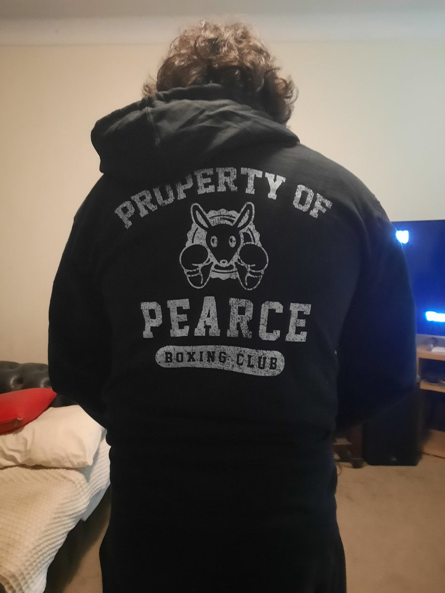 Arthirable's tweet photo. @Charalanahzard hoodie arrived today in Sydney! Love it, very comfy https://t.co/tU98ch8nXq