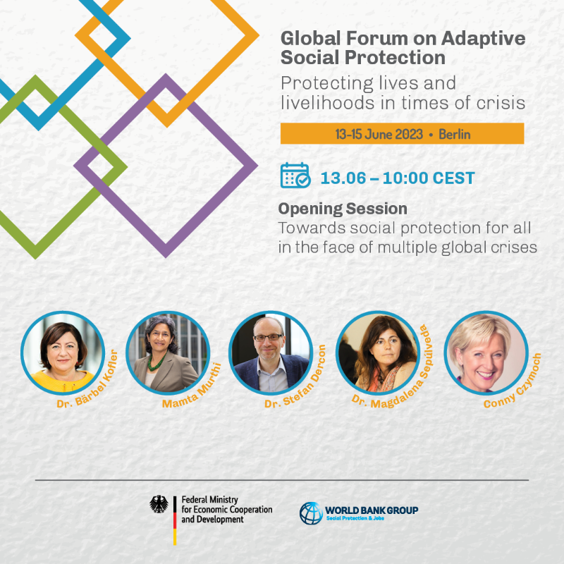 SP_Gateway's tweet photo. 📡 LIVE TRANSMISSION! Join us NOW for the Opening Session of the #GlobalForumASP, titled ‘Towards social protection for all in the face of multiple global crises’.

🔗 Access: https://t.co/DGET1l7TUB
🗣️ Simultaneous interpretation into EN, FR, SP
@BMZ_Bund @WBG_SPLabor @giz_gmbh