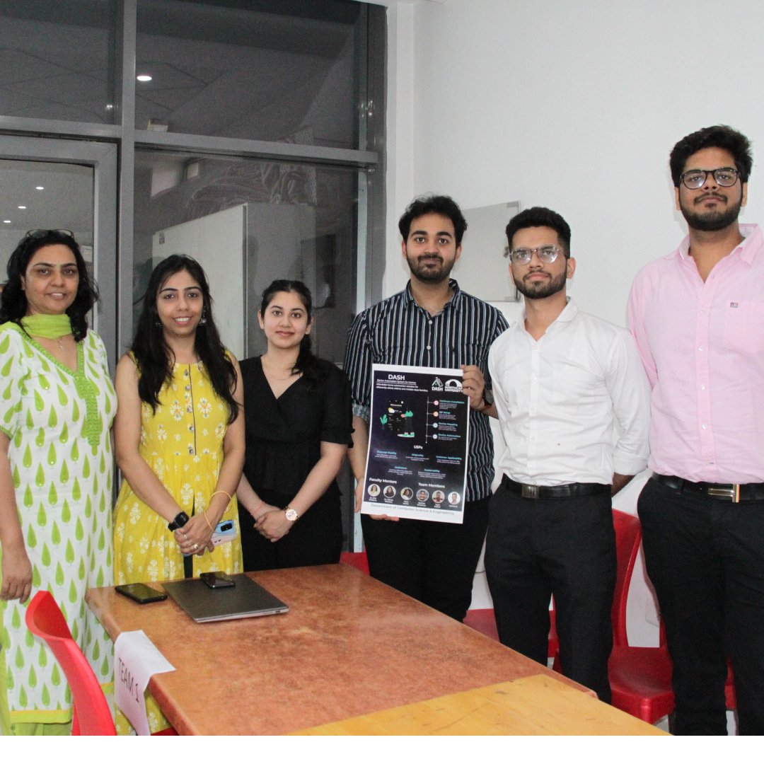 NorthCap_Univ's tweet image. Here’s congratulating our two teams for their 3rd place joint win in TECHNOVATION and for showcasing their skills and expertise via their ingenious projects. 🤩💪

#Technovation2023 #studentsachievement #innovation #NCUStudents #learningandgrowing #NCU #NorthCap