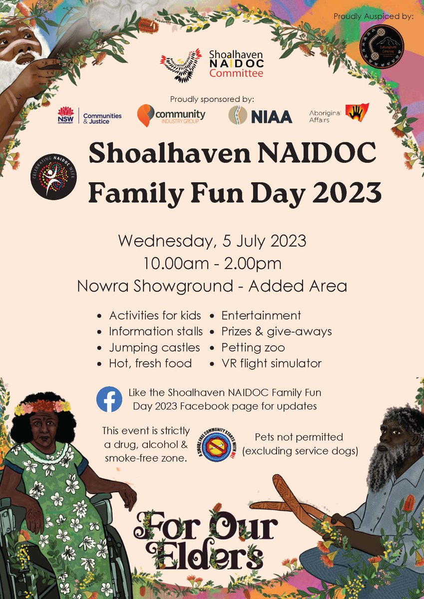 Don't miss the Shoalhaven Naidoc Fun Day 2023!