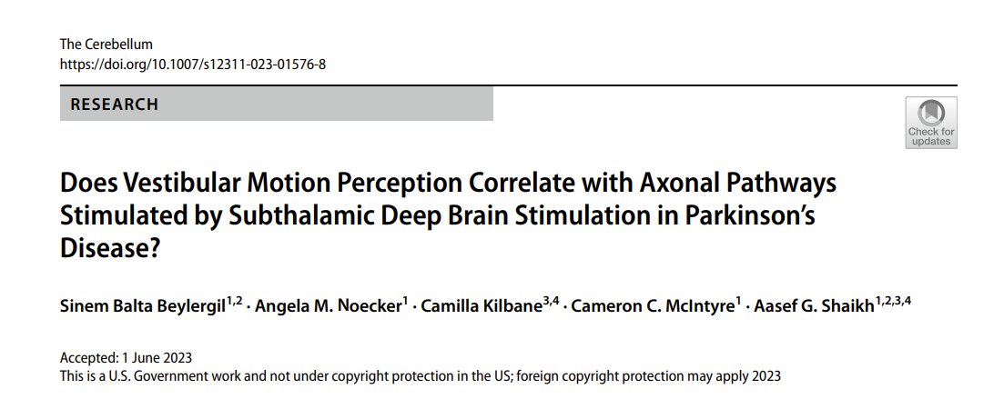 Self-motion perception can be modulated by subthalamic DBS - hyper-direct pathway, and subthalamic connections with the cerebellum play a crucial role.