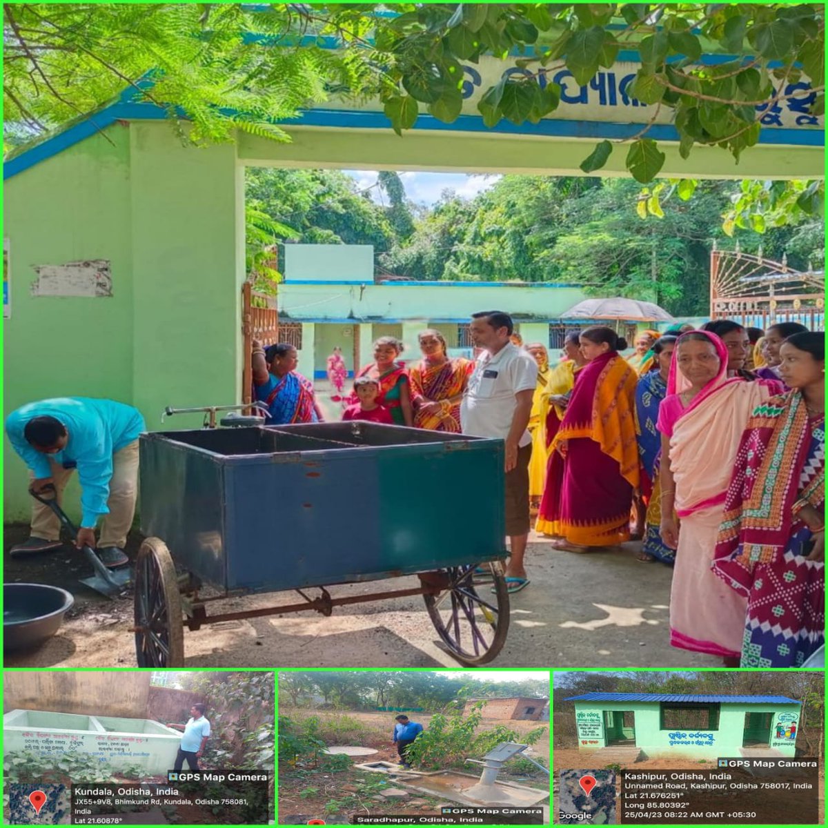 Institutional #sanitation assets constructed in #Patna block #Keonjhar District, Odisha under #SBMG programme for ensuring #ODFPlus status
#WasteManagement #CompostPit #LeachPit #SwachhBharatMissionGrameen 
@CMO_Odisha @MoSarkar5T @DistAdmKeonjhar @swachhbharat @MoJSDDWS