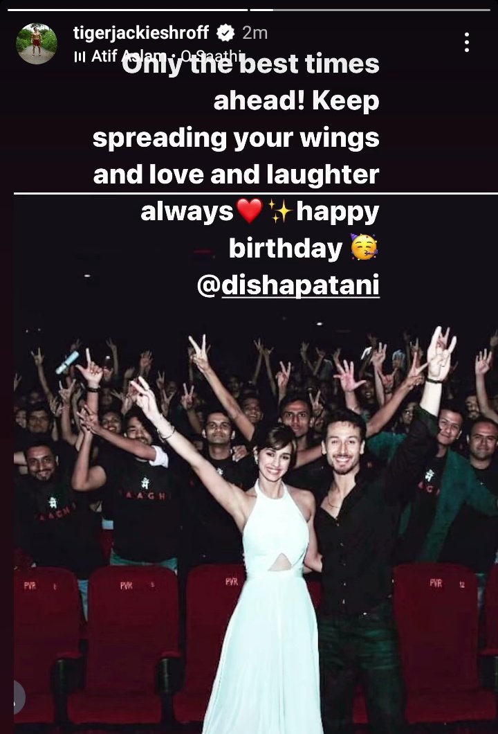 Happy b'day @DishPatani mam ❤️✨ 
#HappyBirthdayDishaPatani #DishaPatani #TigerShroff