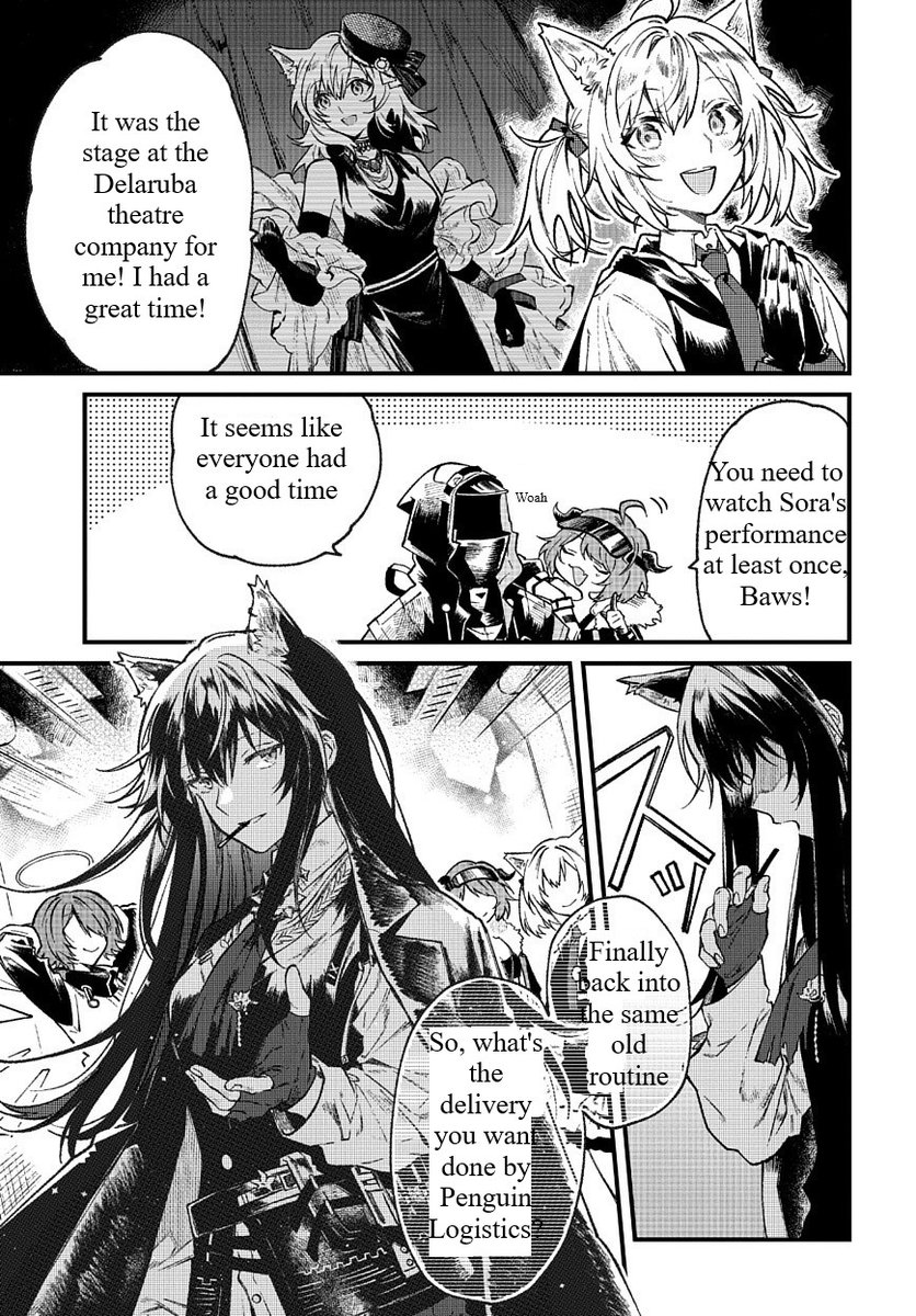 yakoyako951753's tweet photo. @ArknightsStaff Caption:
「The Penguin Logistics crew thoroughly enjoyed their vacation...」

Like and retweet for Arknights community!
#Arknights

TN:Texas-Alter is OP :D https://t.co/8HDJZqQPA2