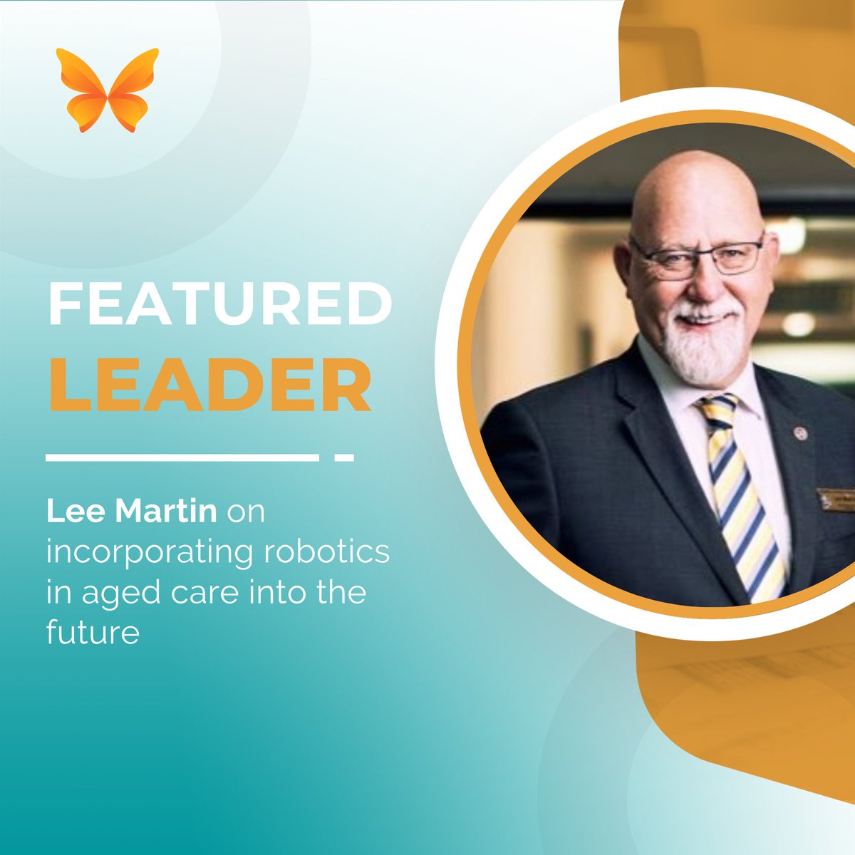 Healthcarechan's tweet photo. As Martin puts it, “robotics will be a big part of aged care into the future.” And with the benefits they bring, it’s easy to see why.
This week's #FeaturedLeader is Tanunda Lutheran Home's CEO Lee Martin. Watch it here: https://t.co/4MUFX0zOaI
#agedcare #robotics #technology https://t.co/rvm3Bx0Nu5