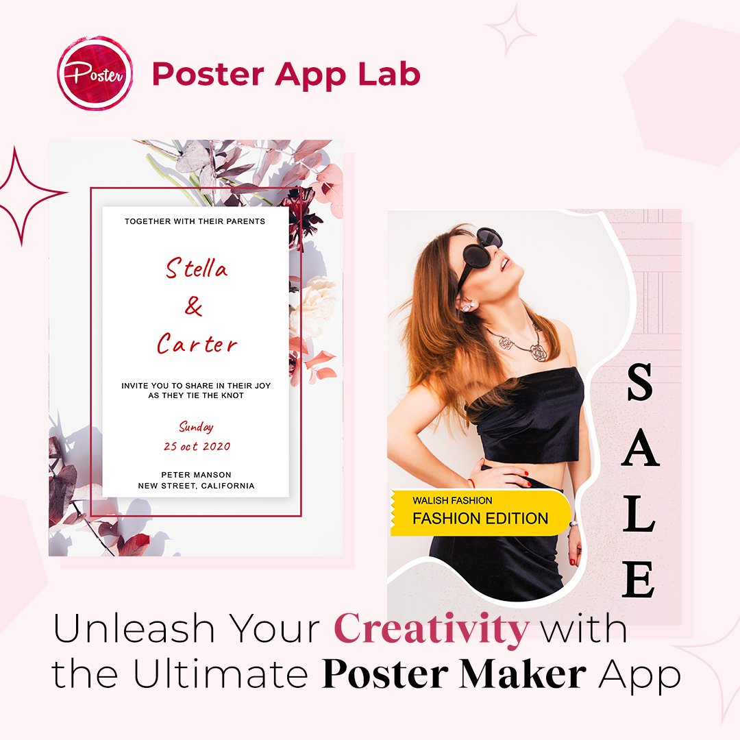 PosterMakerApp's tweet photo. Create Stunning Posters in Minutes with our Poster Maker App! 🎨✨ Let your creativity shine and design eye-catching visuals that will captivate your audience. Download now and unleash your artistic potential!
#posterdesign #poster #graphicdesign #design #art #posterart https://t.co/9LH46wUBBV