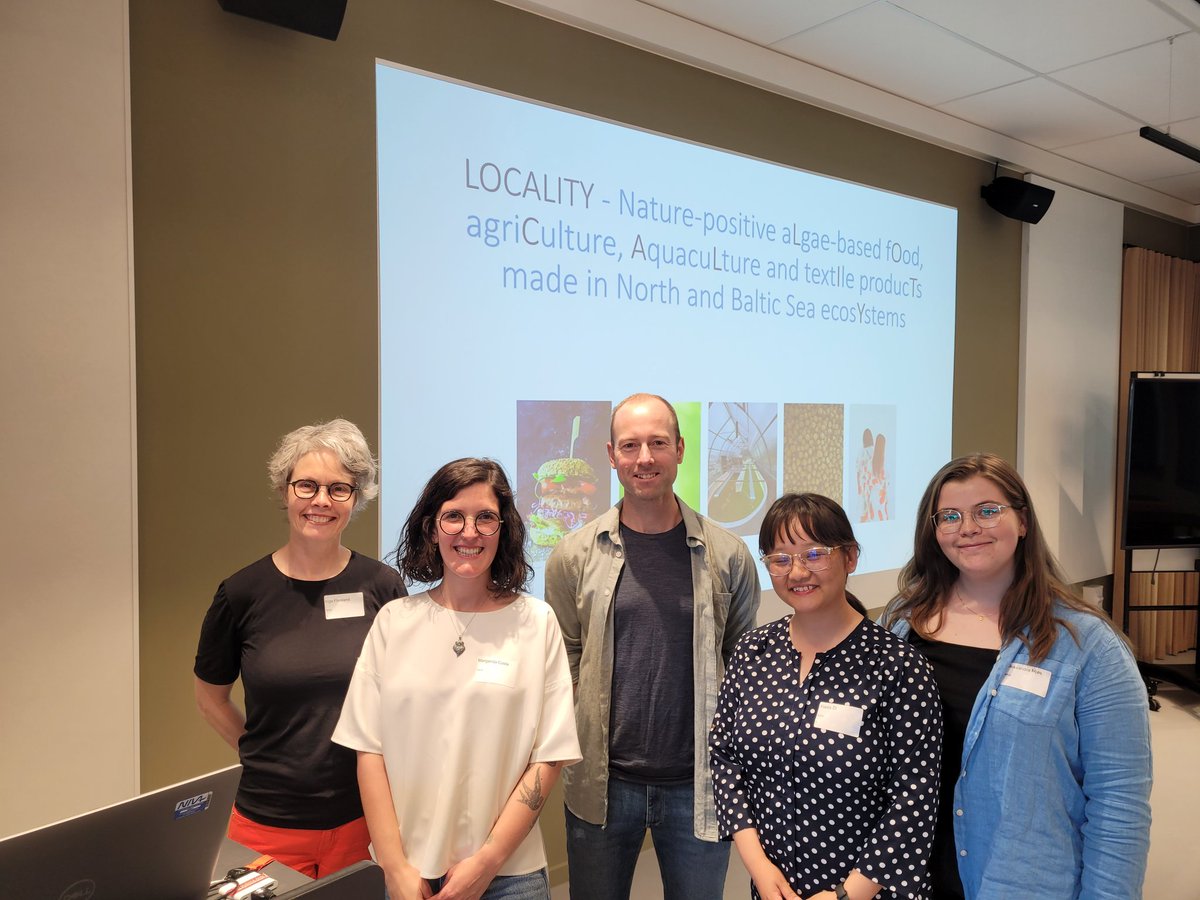Yesterday, LOCALITY kick-off meeting began at Oslo. The project, coordinated by <a href="/NIVAforskning/">NIVA</a>, and in the context of <a href="/eumissionocean/">EU Mission Ocean</a>, will bring algae products to market.
We are very excited to discuss the workplan and activities with our partners!