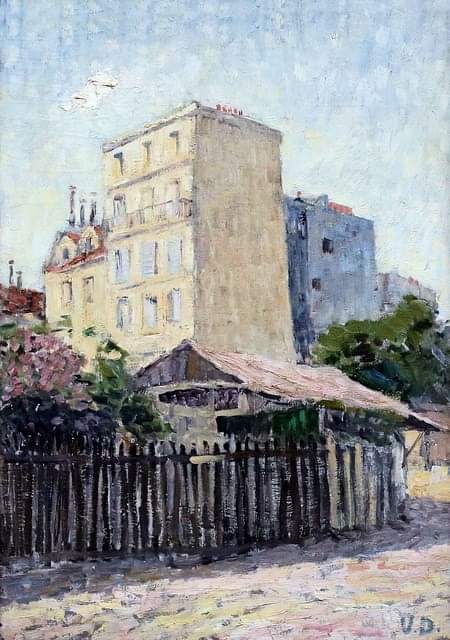 Kees van Dongen. 
Maisons à Montmartre 
1904. Paris