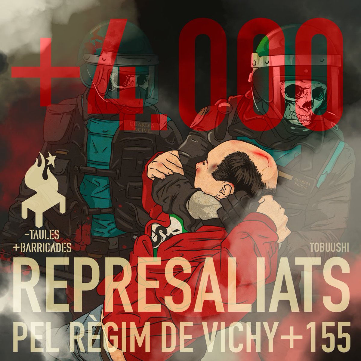 Bon dia! Un conspiranoic hiperventilat m’ha amenaçat per DM prohibint-me tornar a publicar il·lustracions que (sic “incitin a la revolta”).
Però no m’ha agradat mai que em diguin què puc o no deixar de fer.
No m’arrabassaràs la veu ✊✊✊✊