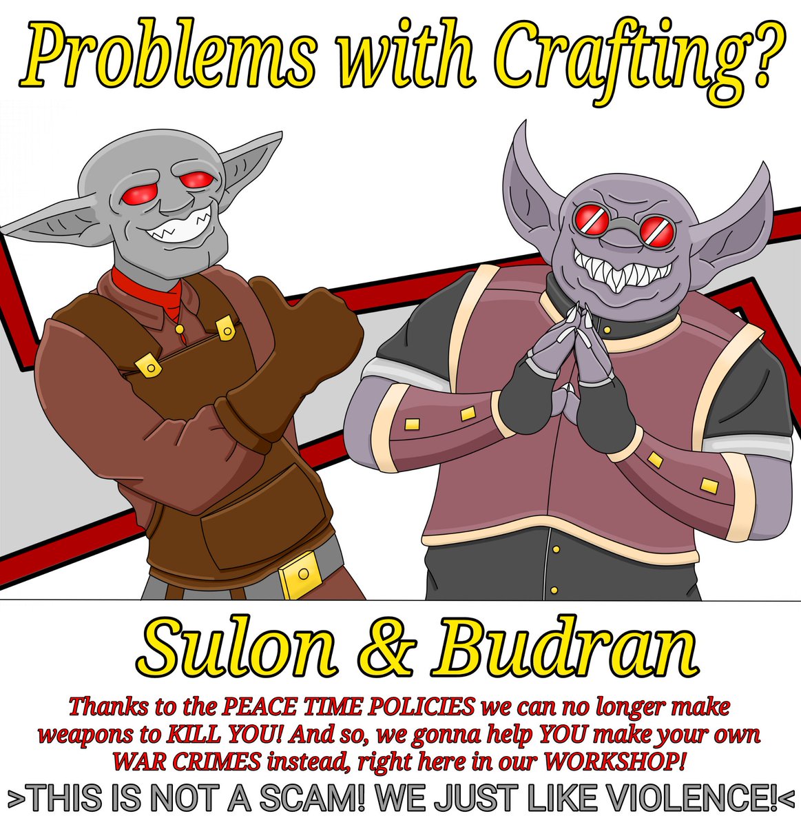 Unsatisfied with the crafting rules? These two reduce the time to craft items by 2 days! (Just don't tell Paizo about it)

#pathfinder2e #pf2e #pf2meme
