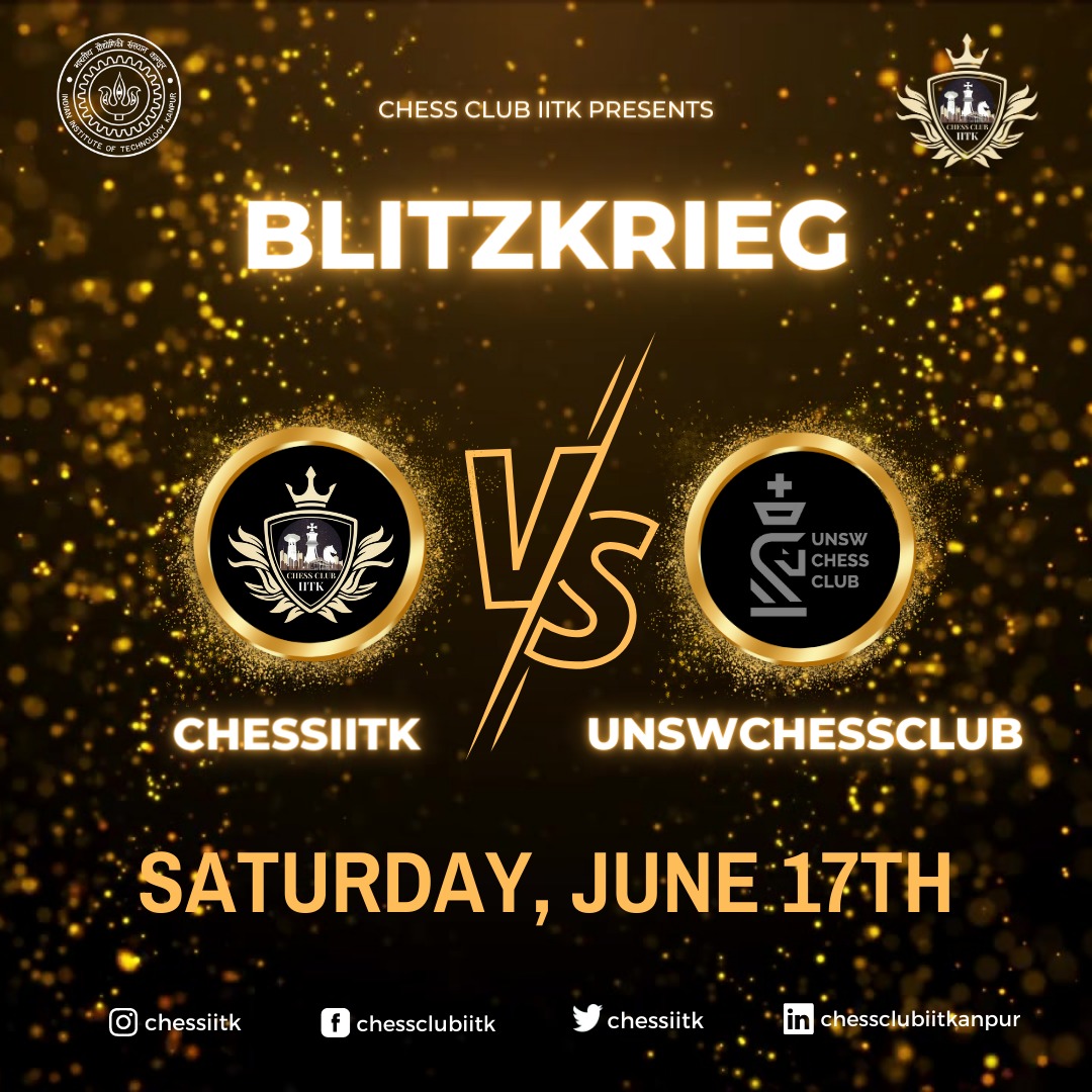 IITK Chess Club tweet media