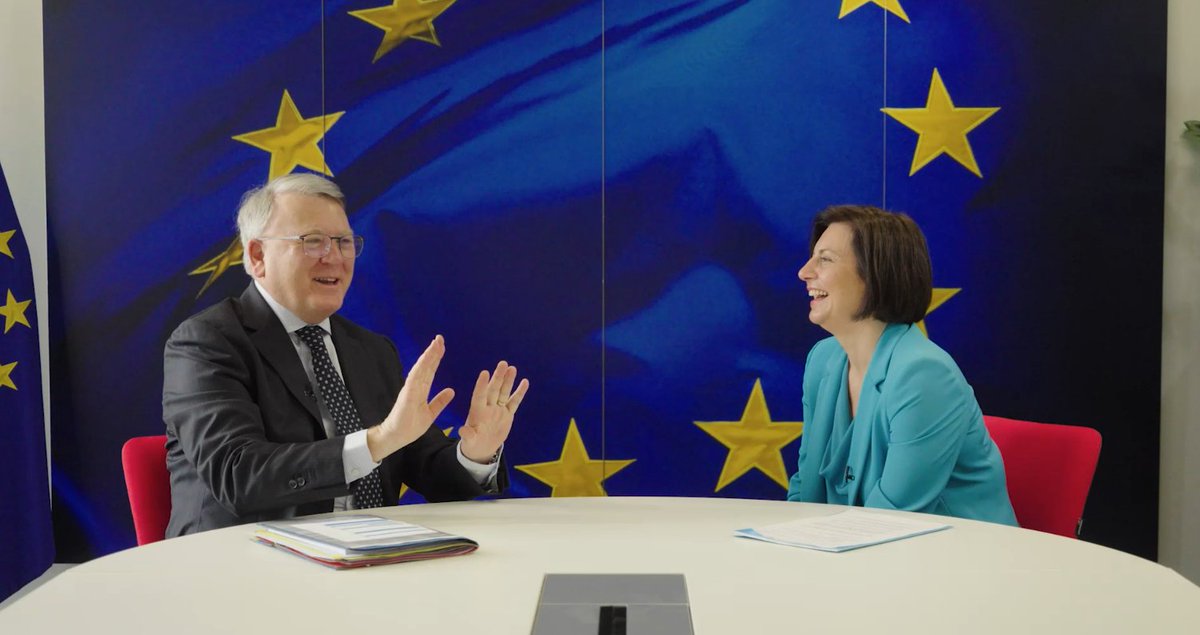 MY NEXT GUEST IS  
#yearofskills, #pactforSkills, #migration & #youngtalents to face labor shortages.  Cause “even with the best technology, without people it doesn't fit'. A colorful, inspiring talk with
@NicolasSchmitEU !  
Watch the interview here: bit.ly/3NqK09a
