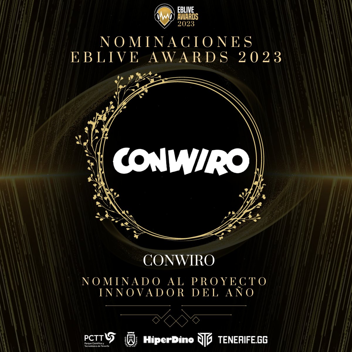 TGamingBizz's tweet photo. La empresa @ConWiro está nominada a los #EBLiveAwards🏆 en la categoría al ´mejor proyecto innovador` por su propuesta de @MechInfinity.

🗳️Apoya aquí su candidatura: https://t.co/5Oe7rwHQmG https://t.co/VNpOjaTEzn