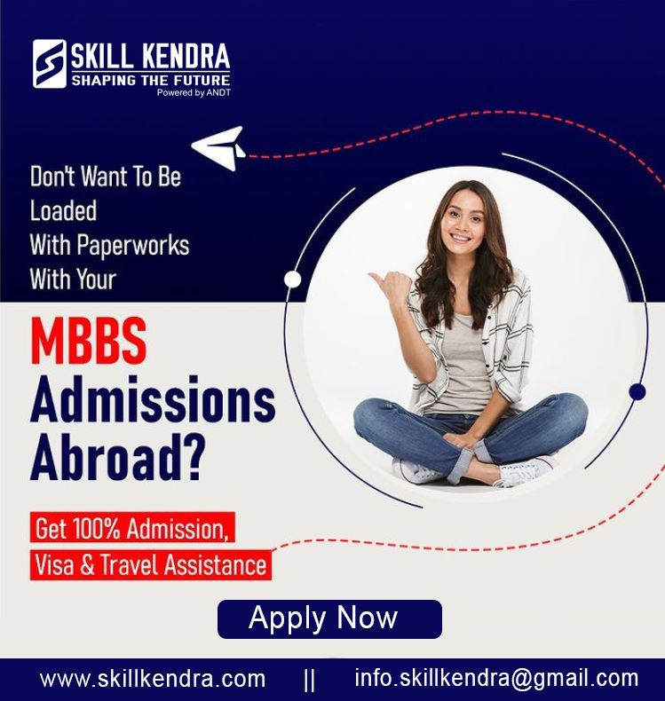 SkillKendra's tweet photo. Unlock your dream of studying MBBS abroad with Skillkendra!
We handle admissions, visa, and travel arrangements hassle-free
Apply now and secure 100% admission
Contact: +91-9205363764
Website: https://t.co/0hVv5eHSel
#Skillkendra #MBBSAdmissions #StudyAbroad #VisaAssistance #ANDT https://t.co/Ob0FR9wQMp
