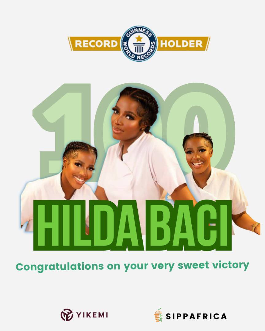 Congratulations Hilda 🎊🥳🥳🥳 @hildabacicooks 

You deserve 

#hildabacicookathon #gwr