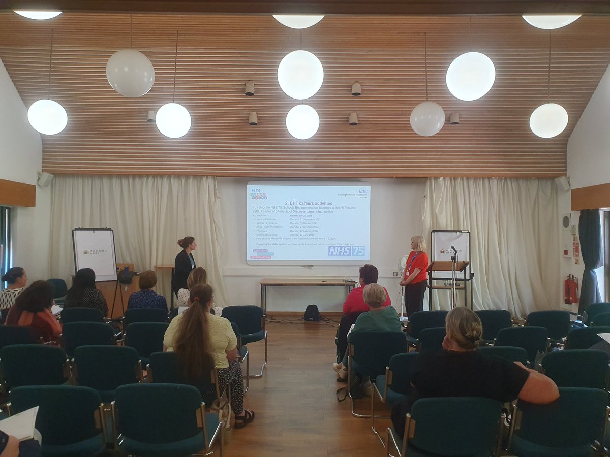 Our Faculty of Nursing breakout room - with a focus on the <a href="/BucksHealthcare/">Buckinghamshire Healthcare NHS Trust</a>  Health and Social Care cadets, Positive Steps programme and the Careers Engagement team

bhsca.co.uk/faculty-of-nur…