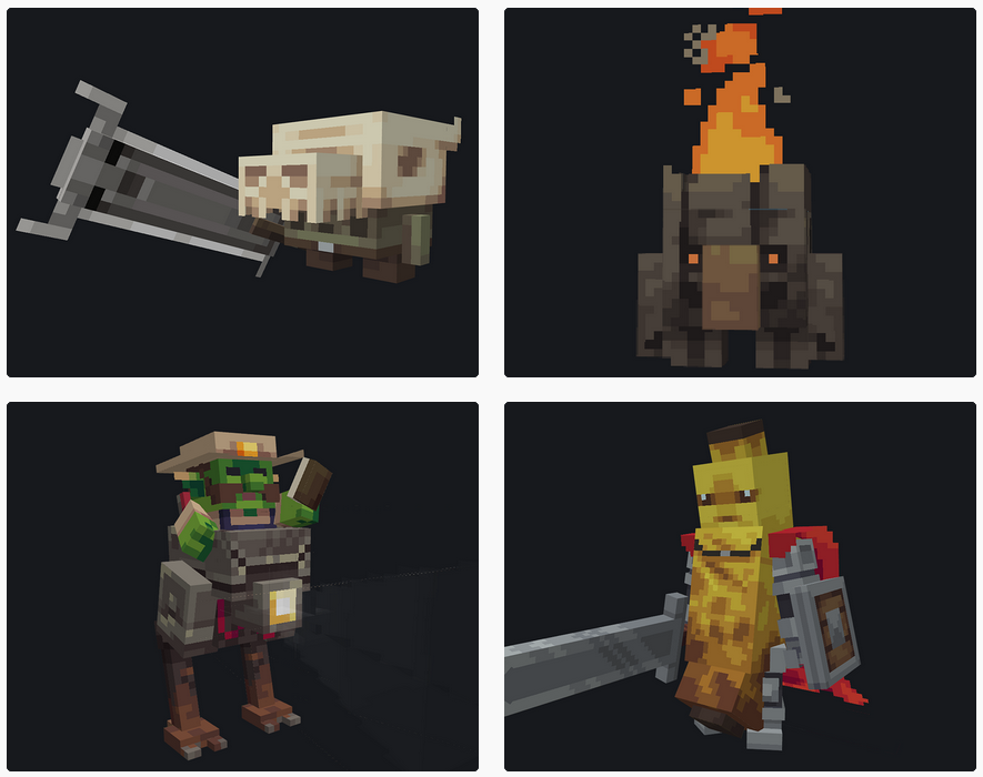 FischVogel On Twitter a Few Living Things Made In blockbench fischvogel-on-twitter-a-few-living-things-made-in-blockbench