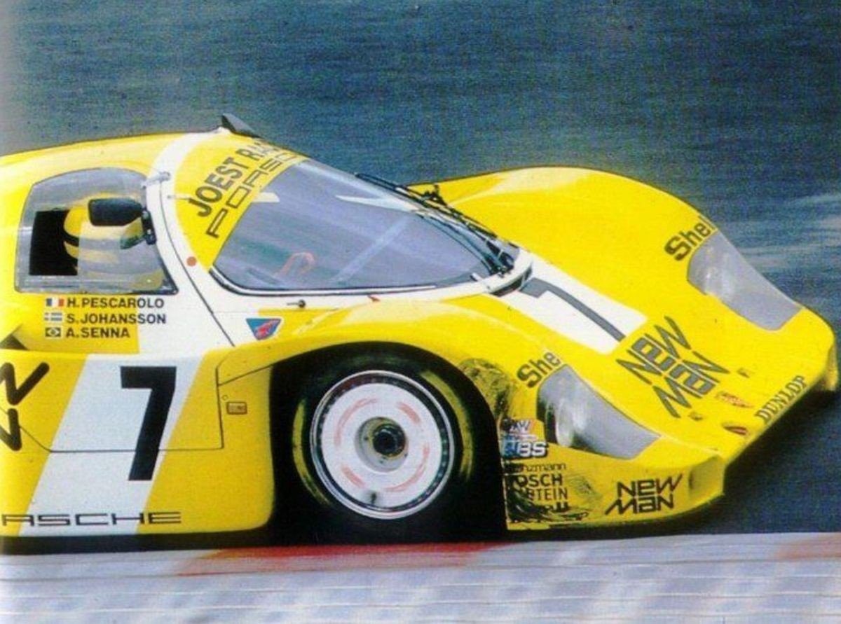 "At the 1984 Nurburgring 1000 km Ayrton Senna arrived, took my car, covered 5 laps bettering my time by 3 seconds, and went away saying the car was too heavy..." 🤷‍♂️ 😀
Henri Pescarolo