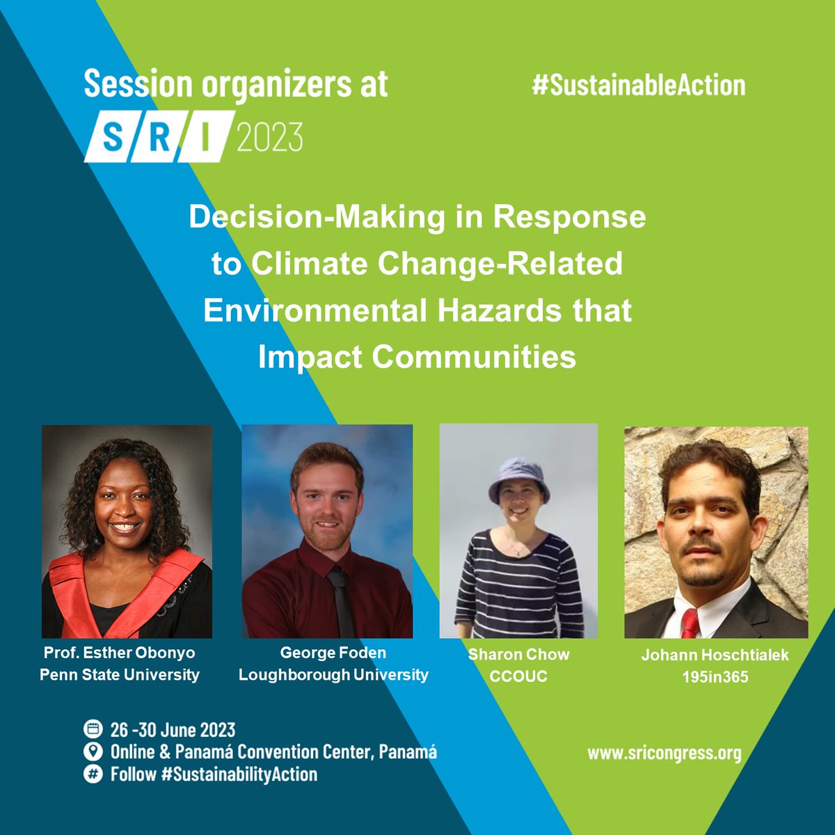 Join us at @SRICongress for our hybrid panel session where we'll be discussing climate action, humanitarian response, resilience and sustainability frameworks, and community engagement to better prepare for and respond to disasters.

#SustainableAction

2023.sricongress.org/agenda/session…
