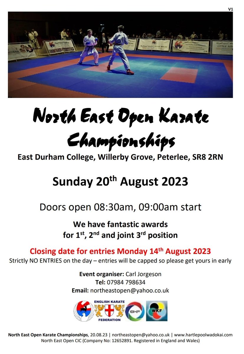 North East Open
20th August 2023

The entry form is now available folks 

drive.google.com/drive/folders/…