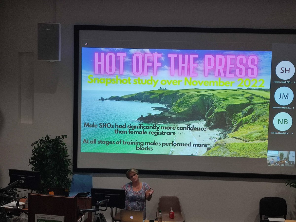 DrSophieJackman (@drsophiejackman) on Twitter photo More evidence of gender inequity from SW! Amazing talk by <a href="/beckimarshRA/">Becki Marsh</a> , super proud of her and everything she's doing and so pleased to be a part of it and <a href="/thisgirlblocks/">#ThisGirlBlocks</a> #Bucks23 #regionalanaesthesia More evidence of gender inequity from SW! Amazing talk by <a href="/beckimarshRA/">Becki Marsh</a> , super proud of her and everything she's doing and so pleased to be a part of it and <a href="/thisgirlblocks/">#ThisGirlBlocks</a> #Bucks23 #regionalanaesthesia
