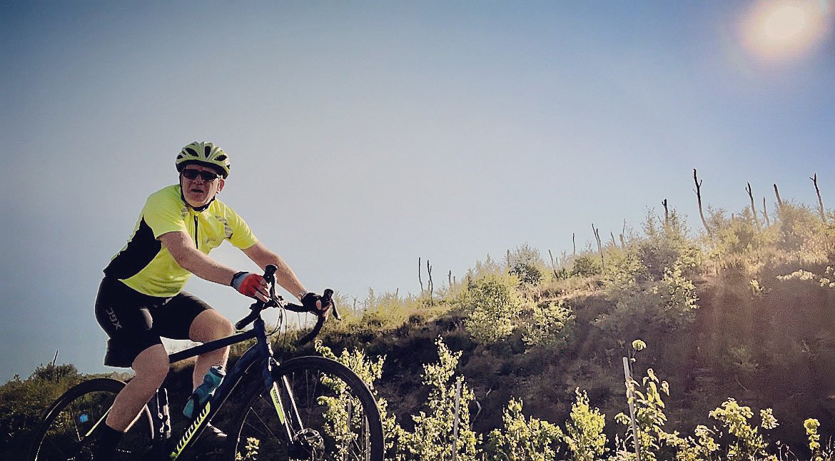 Up where the air is clean 😎🚴‍♂️☀️ #CleanAirWeek #cyclinglife #bikelife