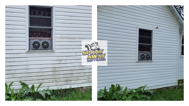 SprayAwaySW's tweet photo. Black &amp; Green Algae on your home can affect Allergies! It can be airborne and enter windows, ac units, and be tracked into your home and carpets.  507-381-4597 #SoftWash #Siding #Windows #AwningWash #Allergies #Allergy #SpringCleaning #Sanitize #SprayAway https://t.co/6fcqd97afe https://t.co/Y7AEQmKgbr
