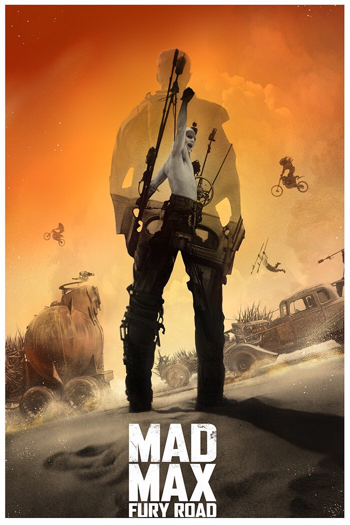 Mad Max: Fury Road poster art. #TheActionReturns #TheActionReturnsPodcast #TheHorrorReturns #TheHorrorReturnsPodcast #THRPodcastNetwork #Action #ActionMovies #ActionFilms #ActionTelevision #ActionSeries #ActionMoviePodcast #MadMaxFuryRoad #MadeMax #GeorgeMiller #GregRuth