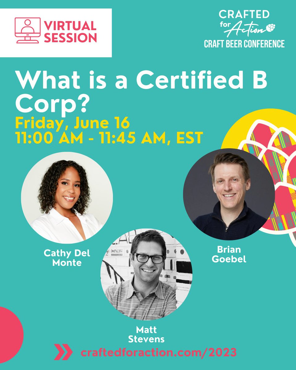 #CraftBeerCon Reminders - mailchi.mp/b5f3f238009e/b…