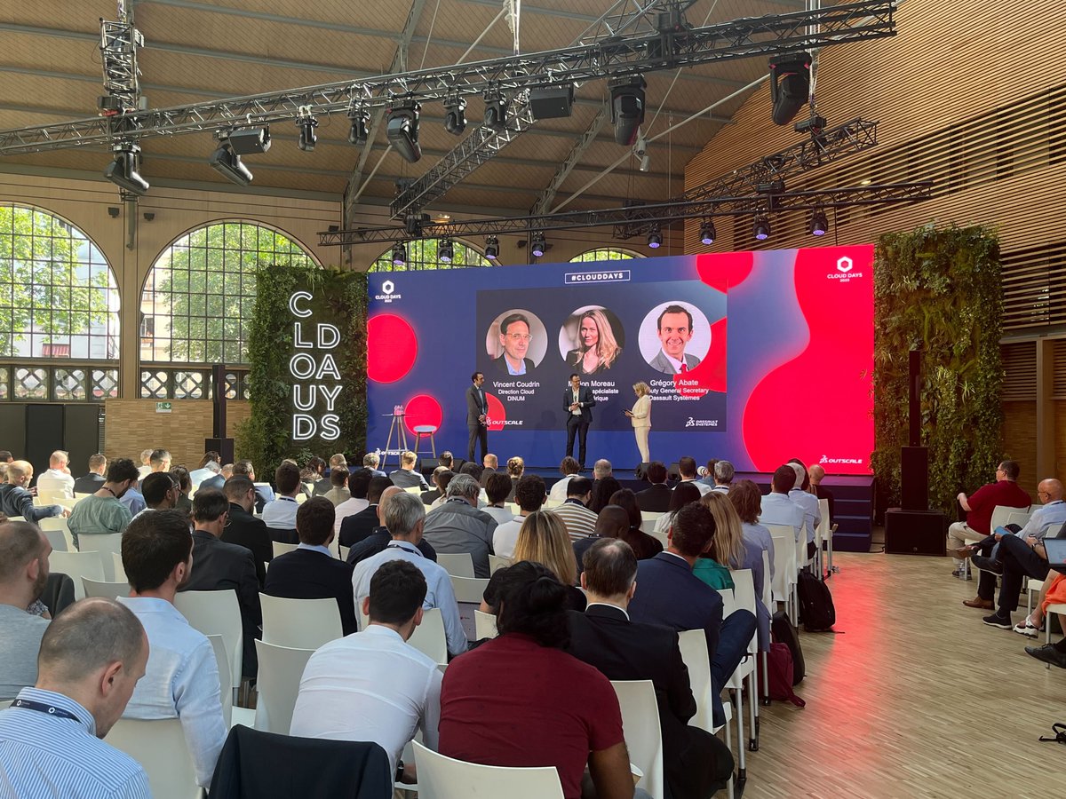 En direct des Cloud Days 2023 de <a href="/outscale_fr/">OUTSCALE France</a> 
#cloud #digital #cybersécurité