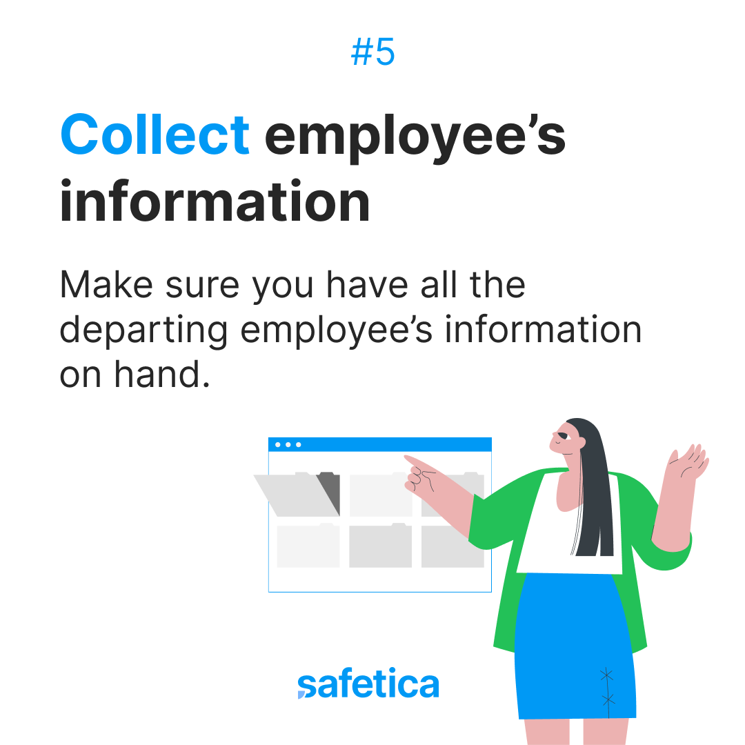 Safetica's tweet photo. An #offboardingchecklist helps you ensure that nothing is overlooked during the employee #offboardingprocess and that there are no oversights that could compromise the company's #sensitivedata. Read the article 👉 https://t.co/lbLmVM897R https://t.co/lkoXv084SI