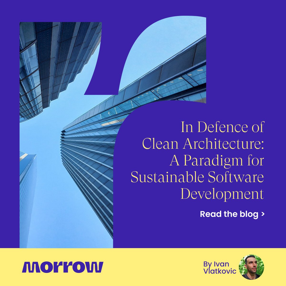 What are your thoughts on #CleanArchitecture?

Read Ivan's new blog here:
bit.ly/42D70Gg

#appdevelopment #reactnative #dev