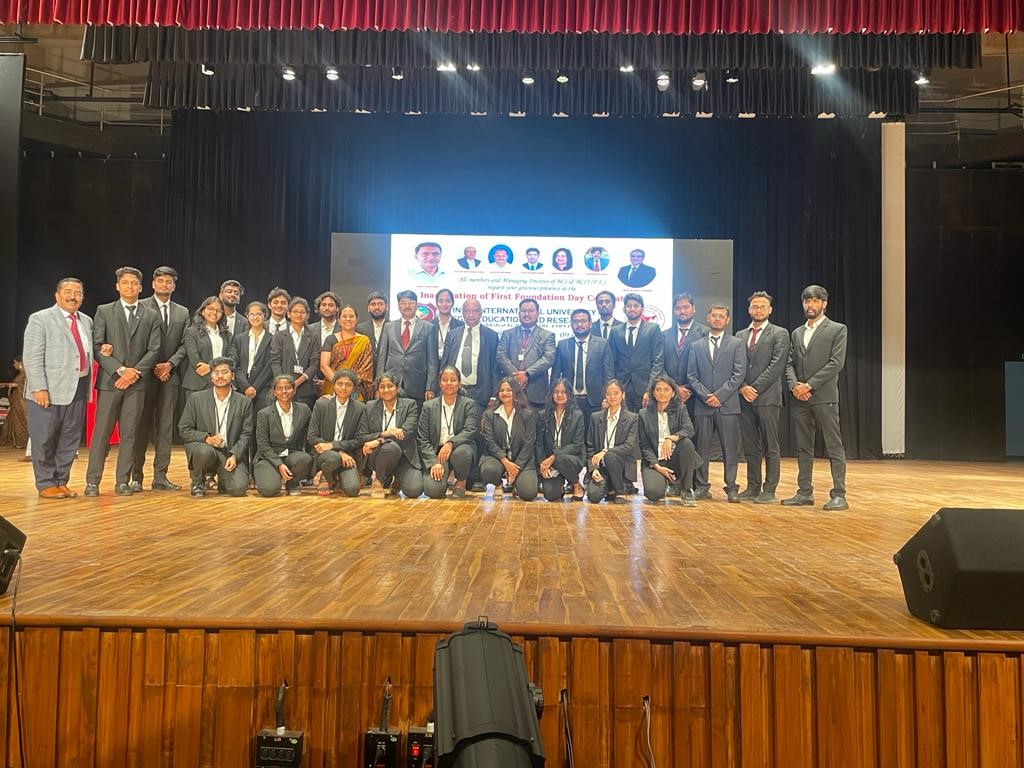 AllianceUniOfcl's tweet photo. Alliance University, Alliance School of Law students attended Bar Council of India's 1st foundation day ceremony at IIULER, Goa. They got an incredible opportunity to interact with Hon'ble CM Dr. Pramod Sawant, Justice P S Narasimha, Mr. Manan Mishra, Dr. R. Venkata Rao.
#IIULER https://t.co/J7D2c3hGVS