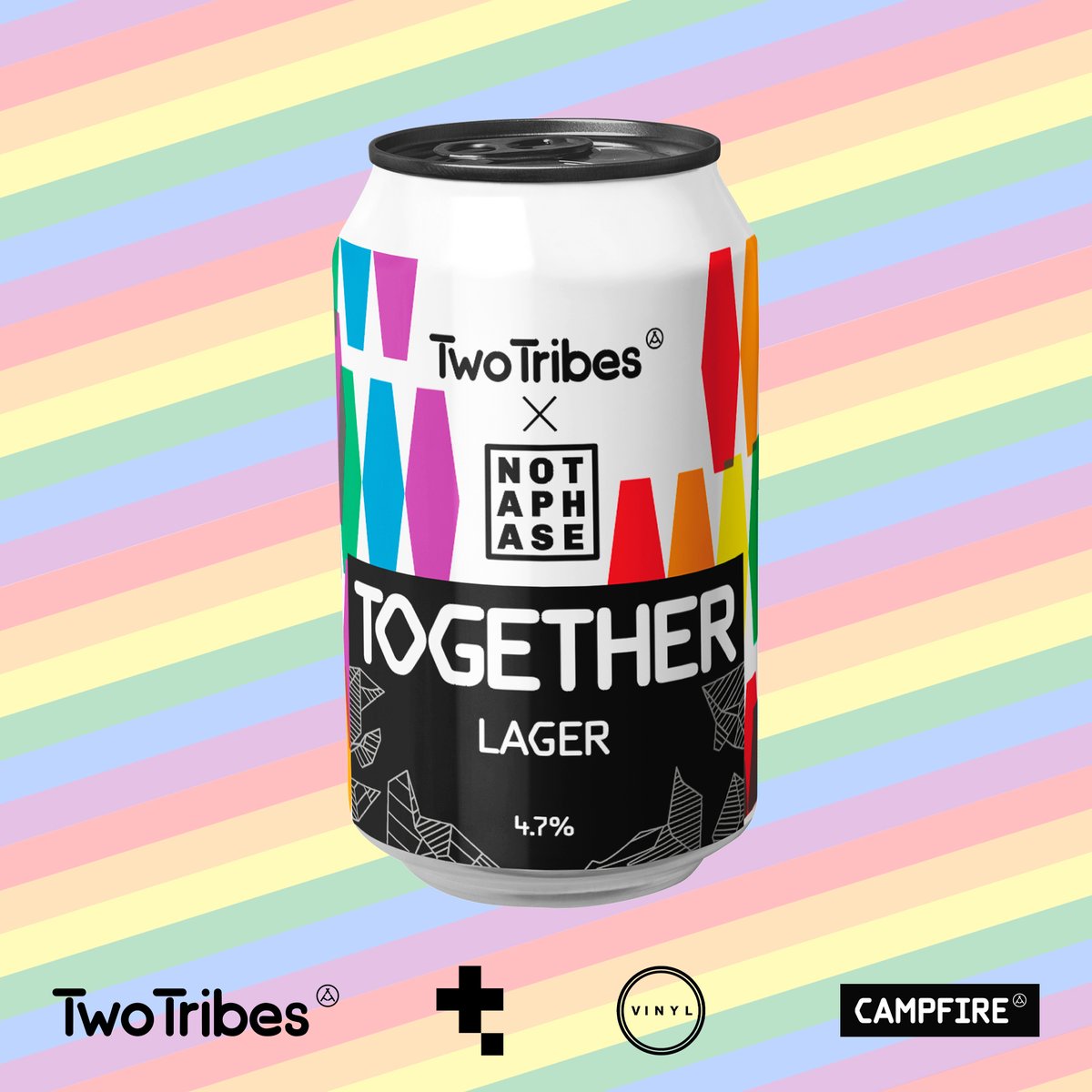 Tileyard Education (@tileyarded) on Twitter photo For all of June, <a href="/TwoTribesBrew/">Two Tribes</a> will be selling together lager at £2.40 online and £3.50 in venues Campfire and The Vinyl Cafe!🍺🌈
All profits are going to <a href="/NotAPhaseOrg/">Not A Phase</a> 🏳️⚧️
Buy yours here now! 🍻
twotribes.co.uk/collections/fr…
Our Pride Party is on 28/06!🎉
#pridemonth For all of June, <a href="/TwoTribesBrew/">Two Tribes</a> will be selling together lager at £2.40 online and £3.50 in venues Campfire and The Vinyl Cafe!🍺🌈
All profits are going to <a href="/NotAPhaseOrg/">Not A Phase</a> 🏳️⚧️
Buy yours here now! 🍻
twotribes.co.uk/collections/fr…
Our Pride Party is on 28/06!🎉
#pridemonth