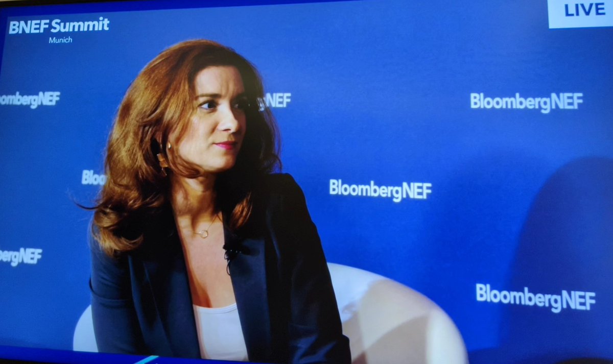 'Building alliances key to decarbonising clusters: joint R&D, financing to scale and getting government support' @AChammard shares her experience at the #BNEFSummit Munich @BloombergNEF